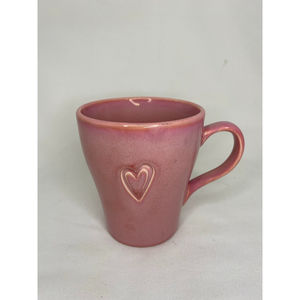 2006 Starbucks Limited Edition Valentine's Day Mug Etched Heart Design
